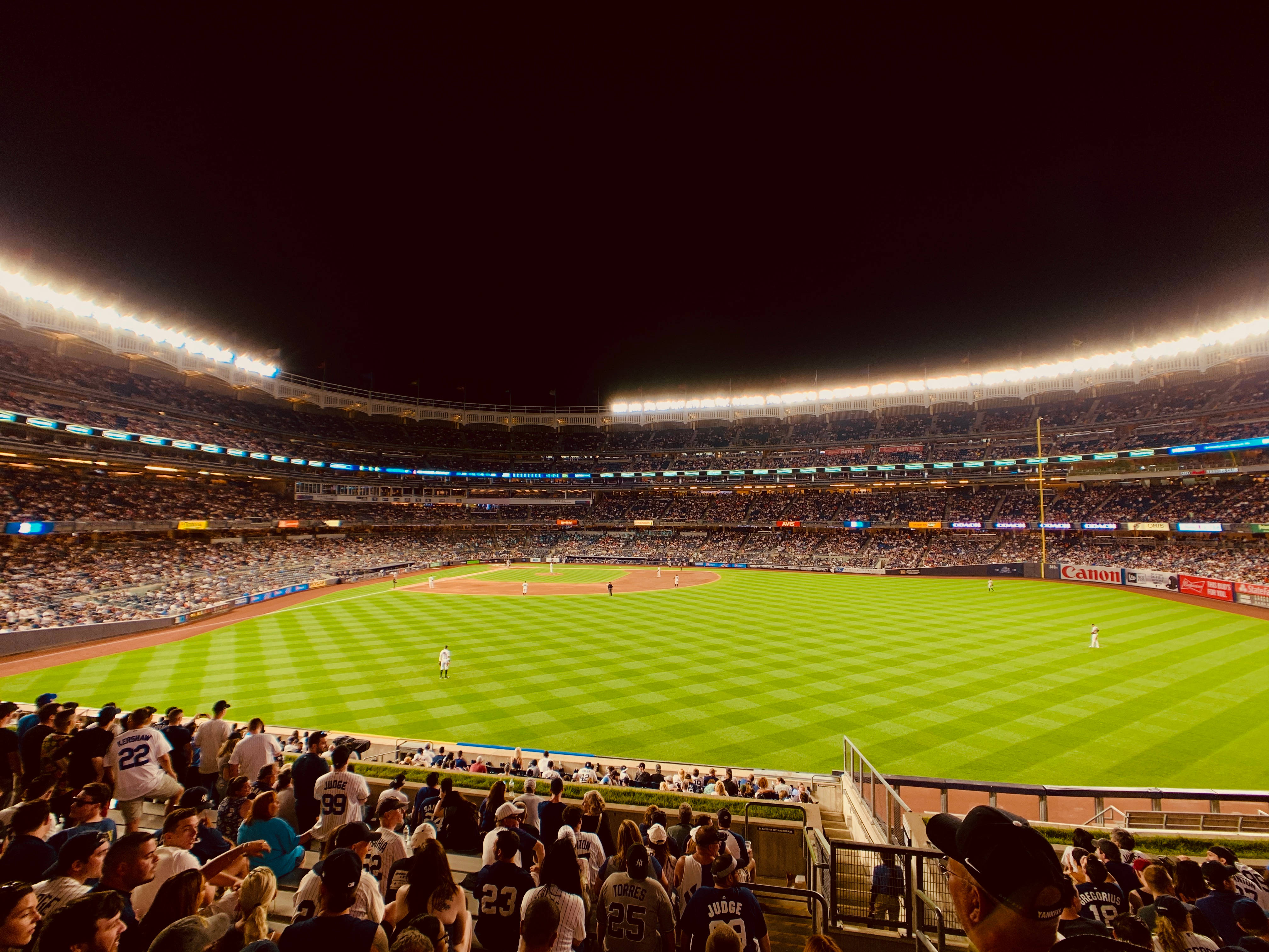 MLB baseball field for Legendz sportsbook baseball picks